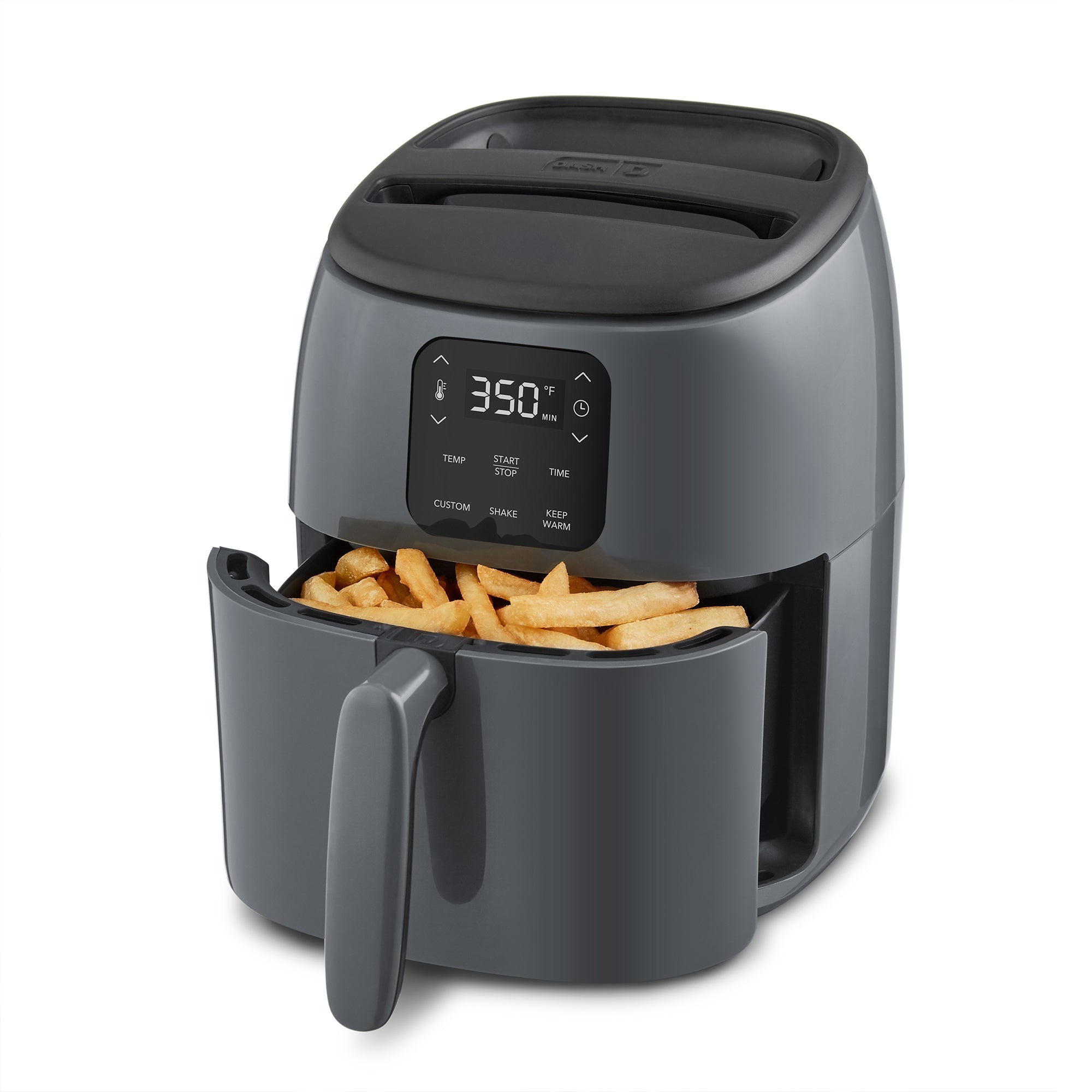 Express Digital Tasti-Crisp™ Air Fryer 2.6 Qt. - Standard Presets, Cool Grey