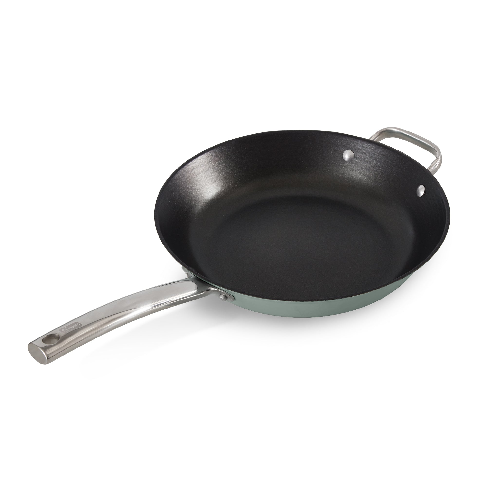 Lightweight Cast Iron Nonstick Pans - 12", Sage