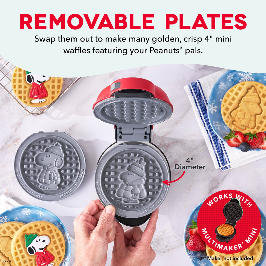 Peanuts® MultiMaker® Removable Plate Sets