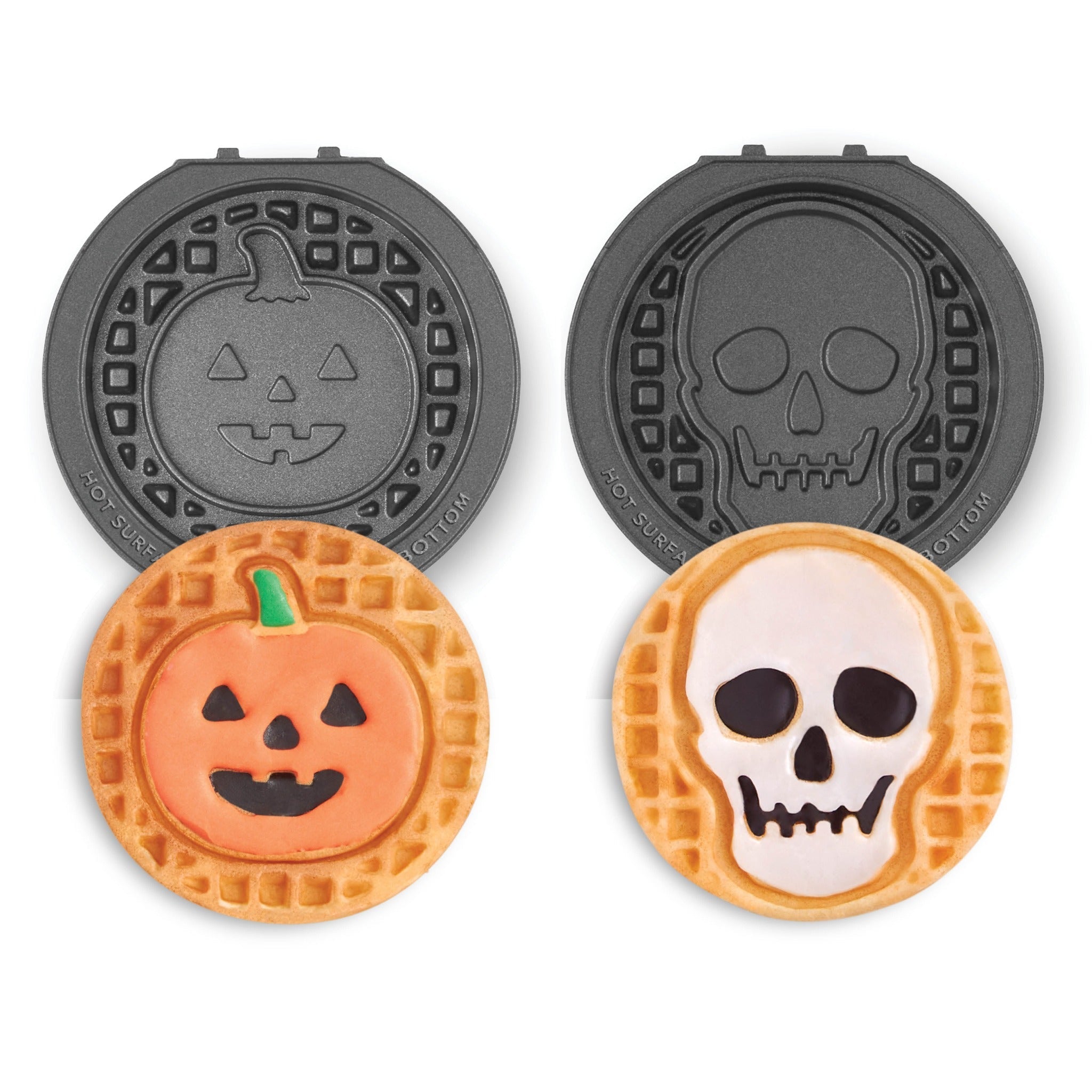 MultiMaker® Mini System: Removable Plate Sets - Skull & Jack-o-Lantern