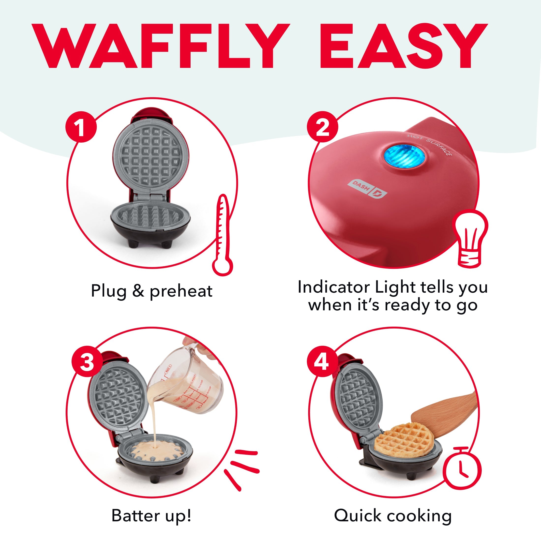 Ariel Mini Waffle Maker