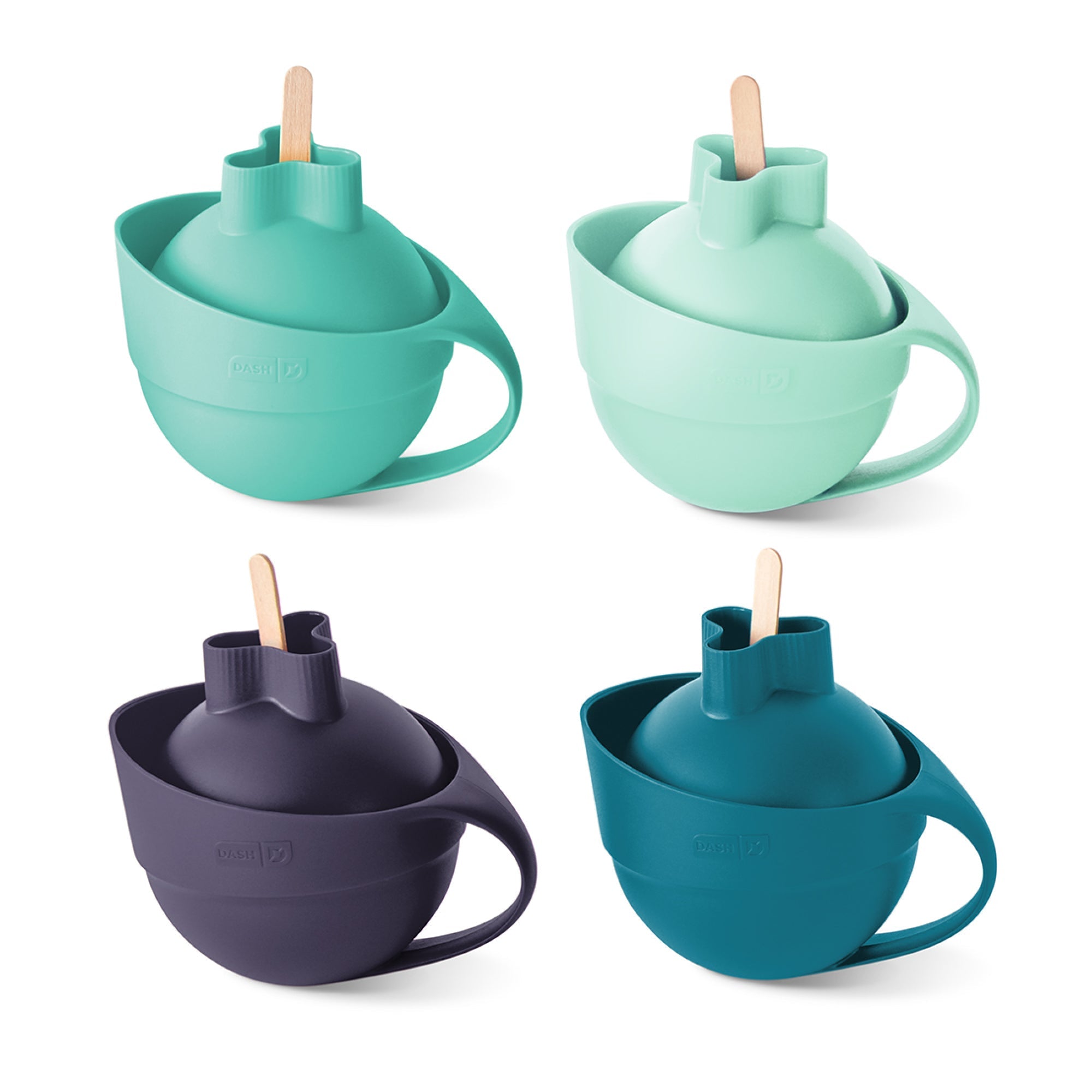 Popcorn Ball Maker Sets - Aqua, Set of 4
