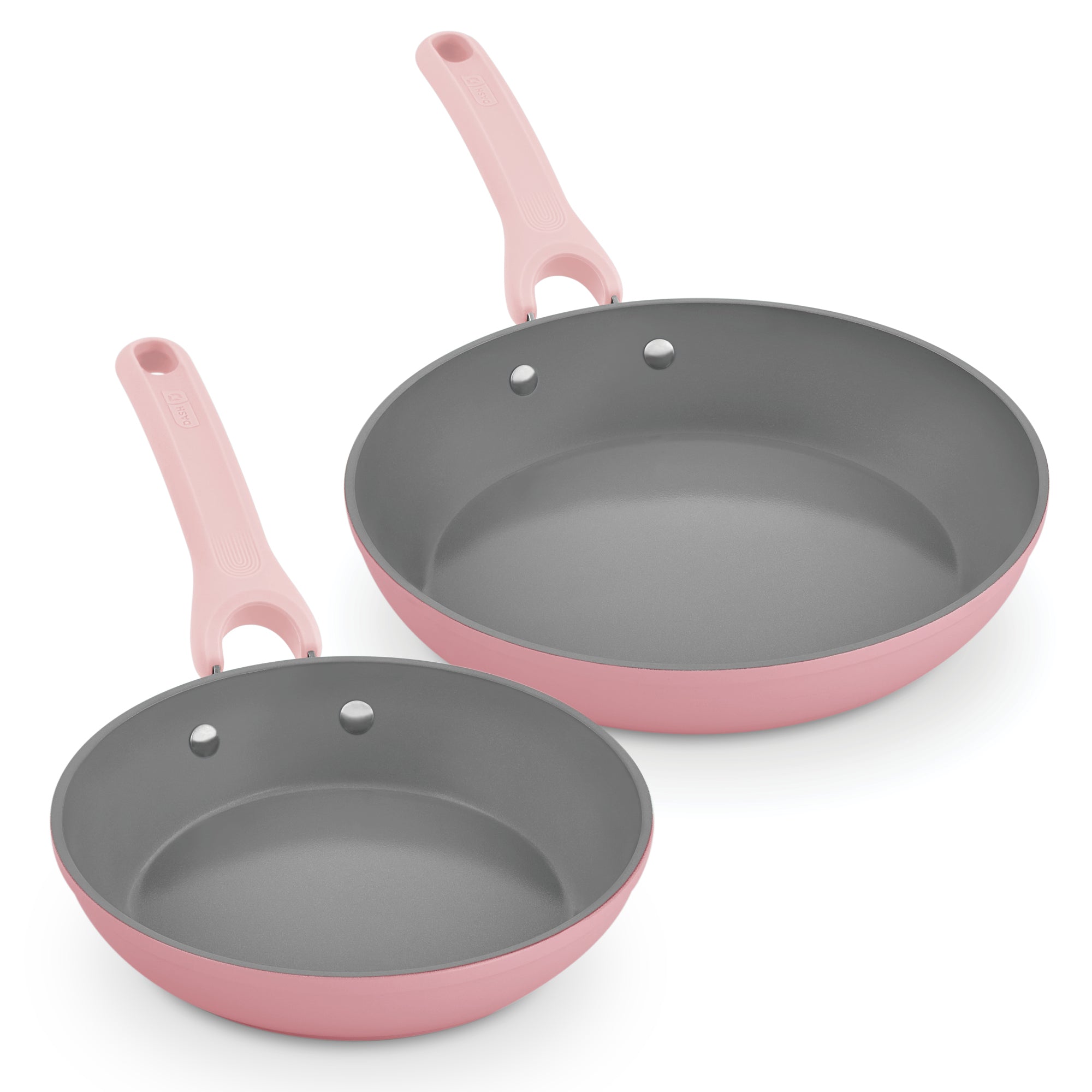 Dash Dream Green Recycled Aluminum 9.5"/11" Fry Pan Set - Pink