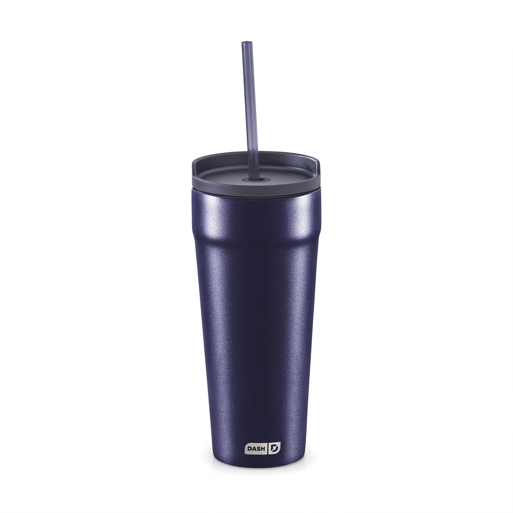 2-in-1 Spill-Proof Insulated Tumbler - Midnight