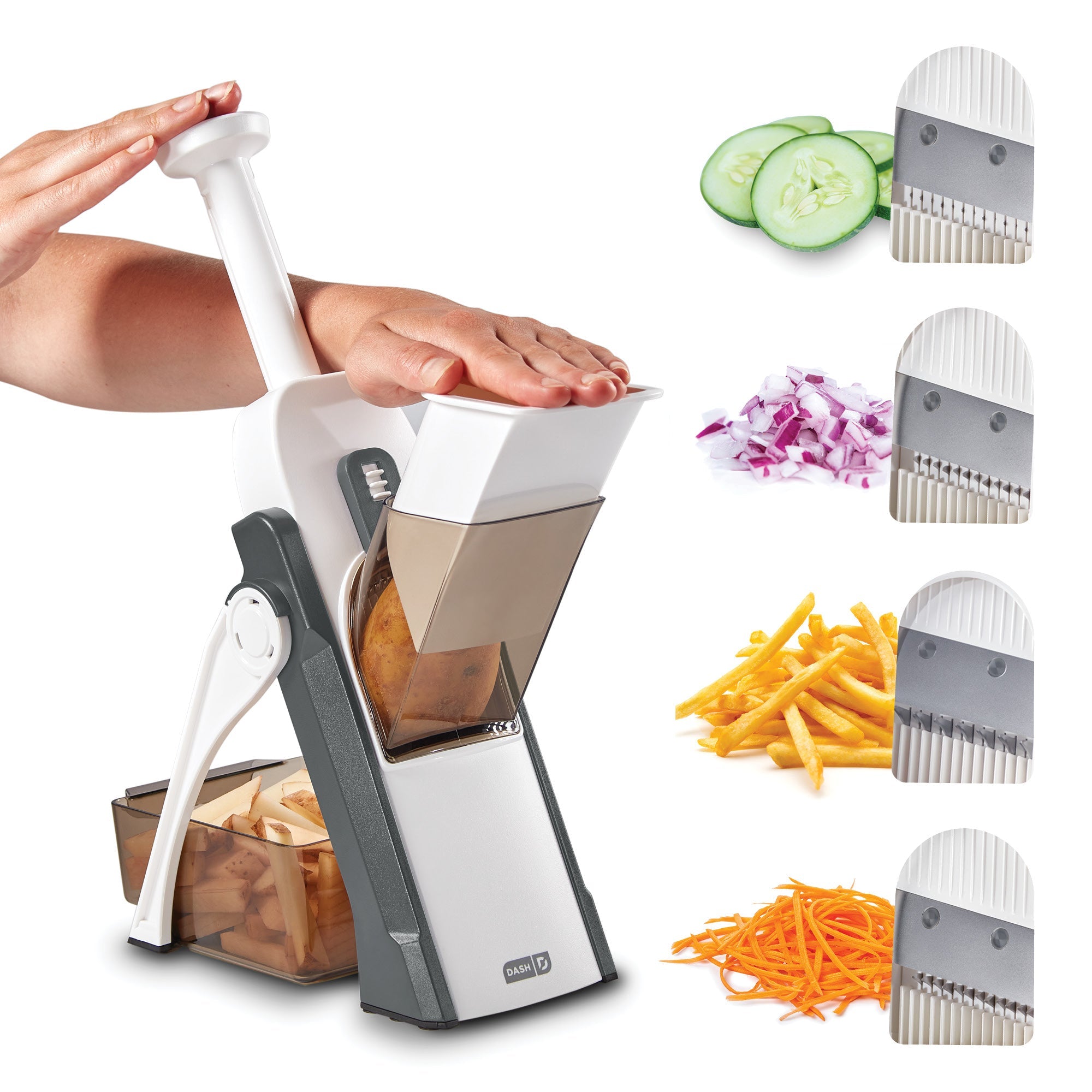 Safe Slice® Mandoline - Cool Grey