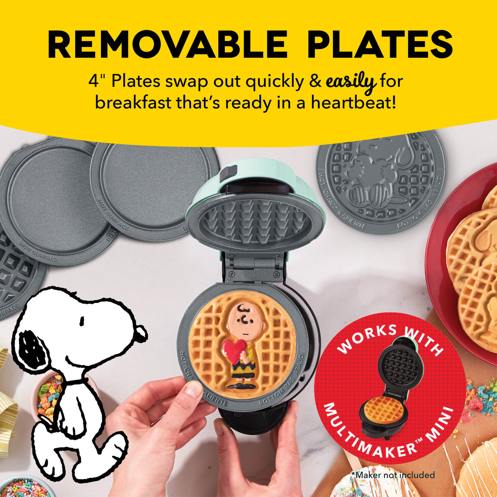 Peanuts® MultiMaker® Removable Plate Sets
