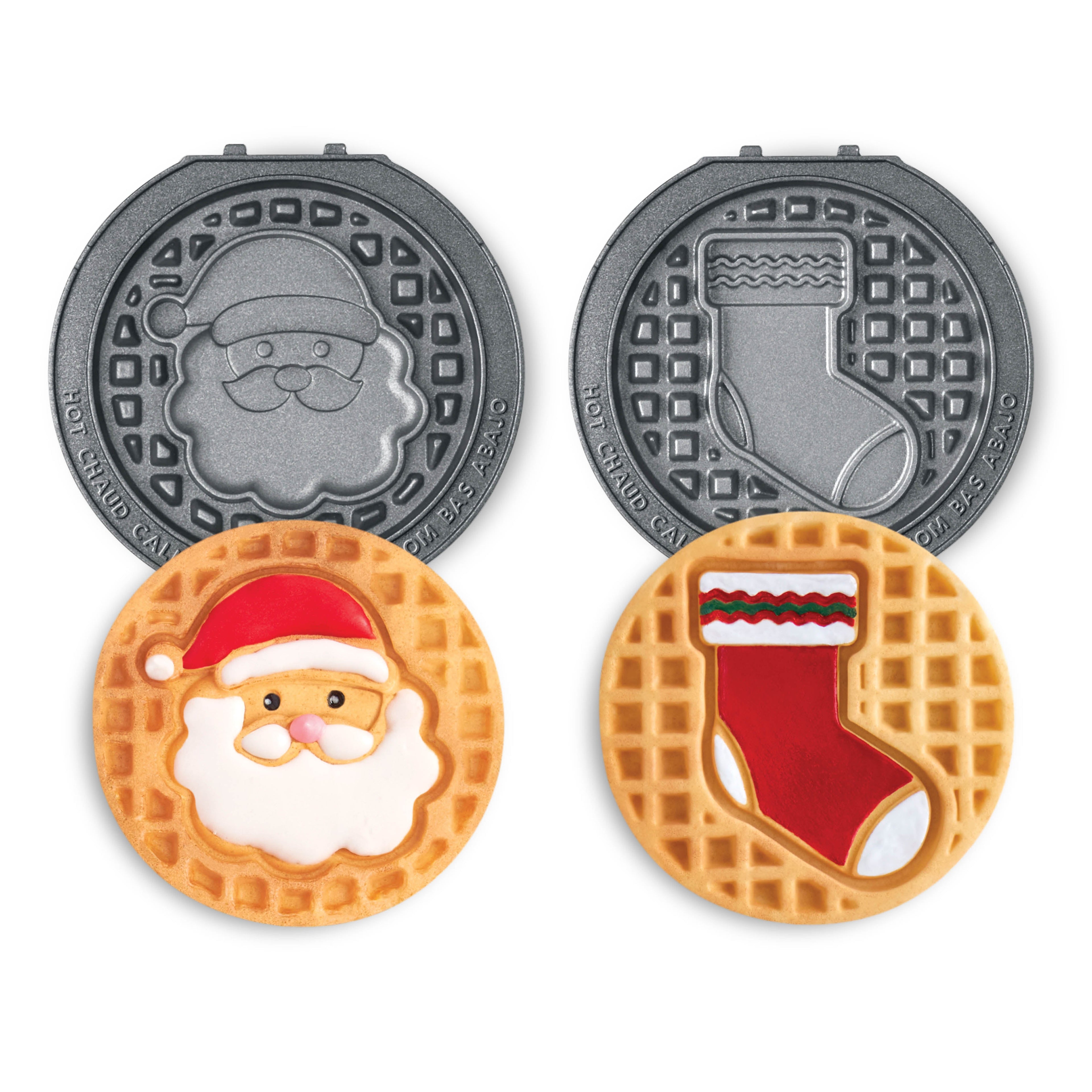 MultiMaker® Mini System: Removable Plate Sets - Santa & Stocking