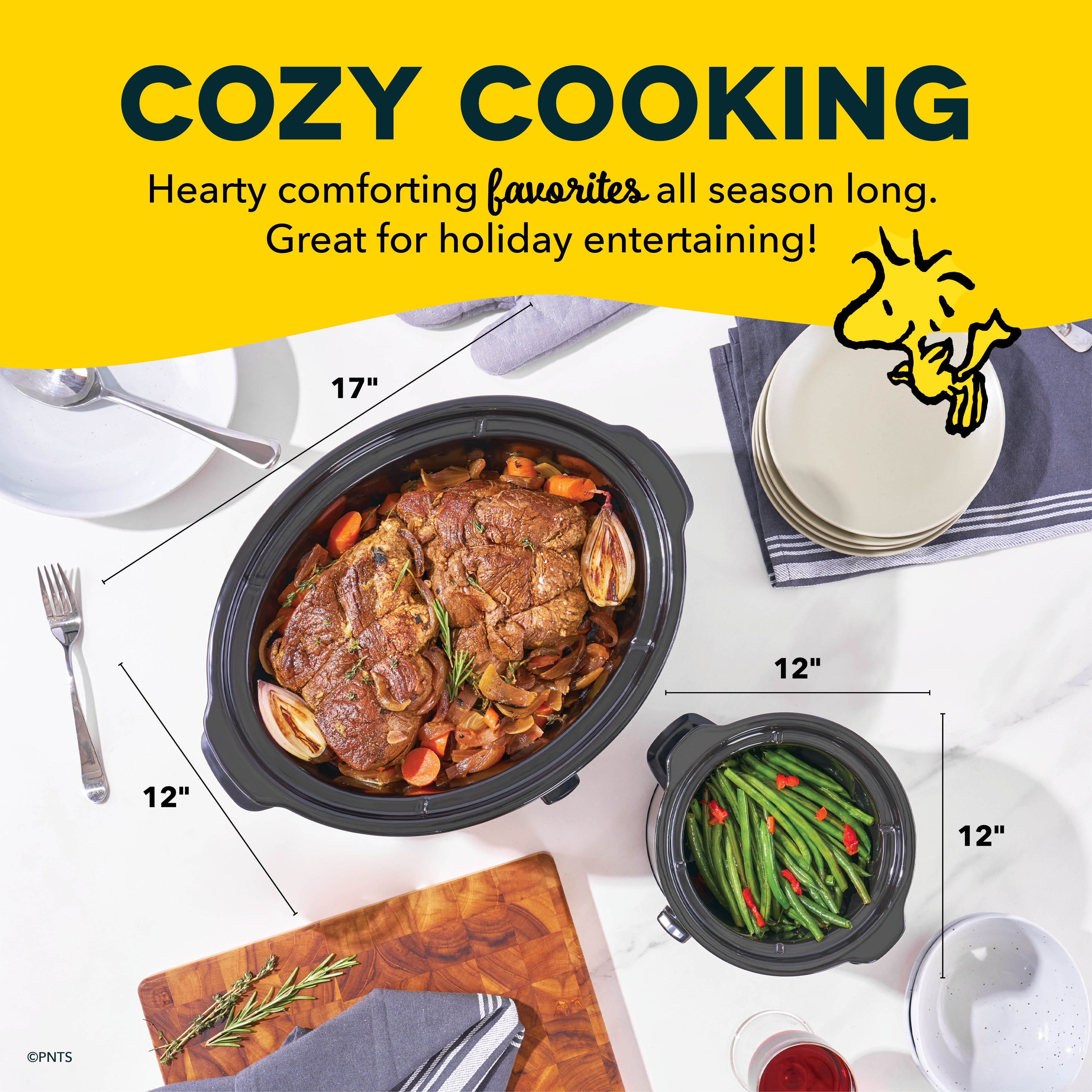 Peanuts® Slow Cooker Set