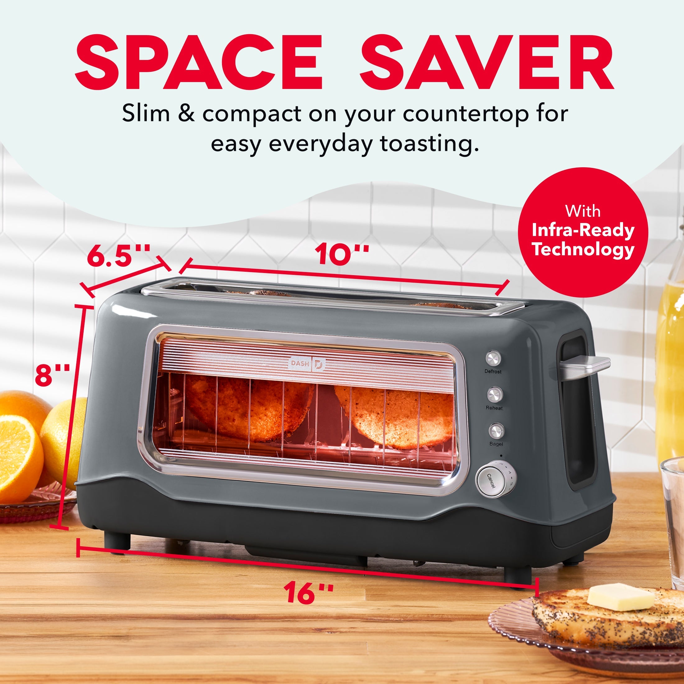 Clear View Toaster