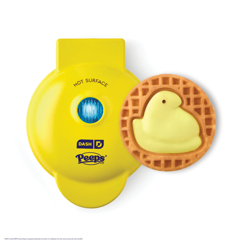 PEEPS® x Dash Chick Mini Waffle Maker - Yellow Chick