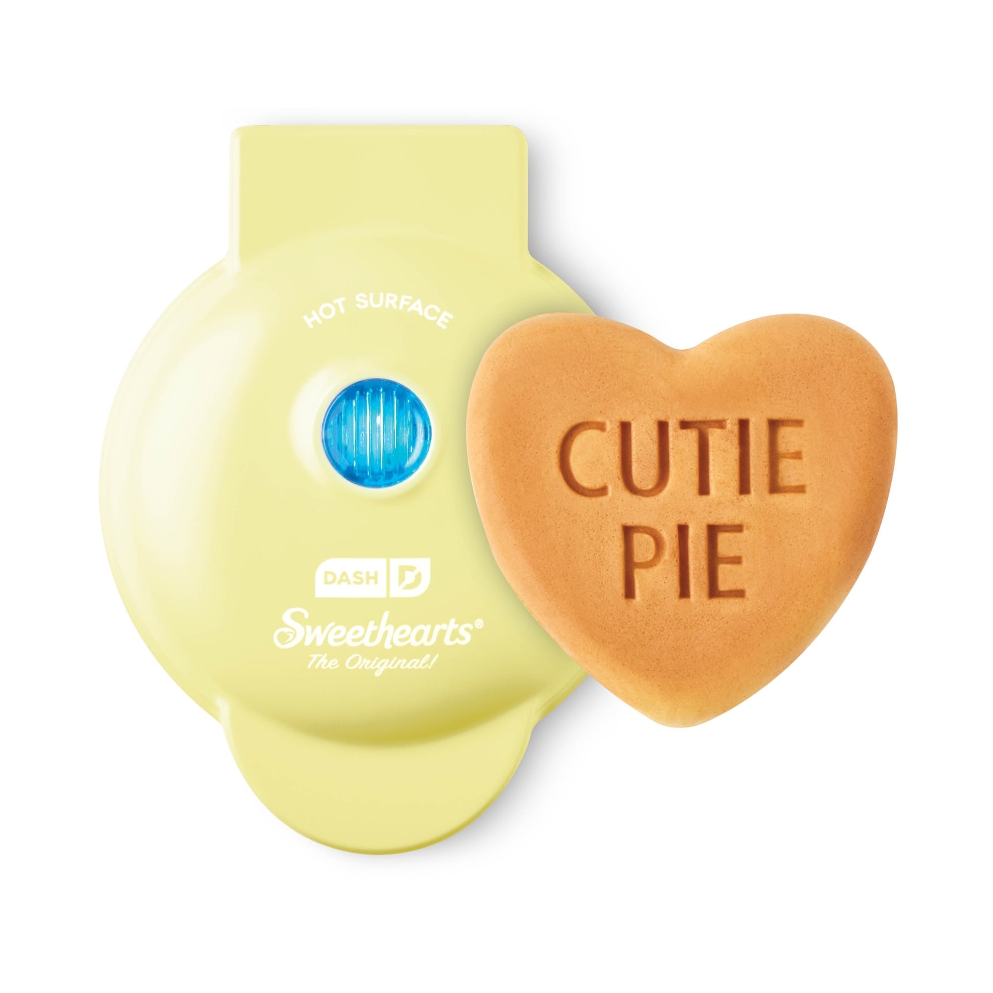 Dash x Sweethearts® Mini Waffle Maker - Yellow Cutie Pie