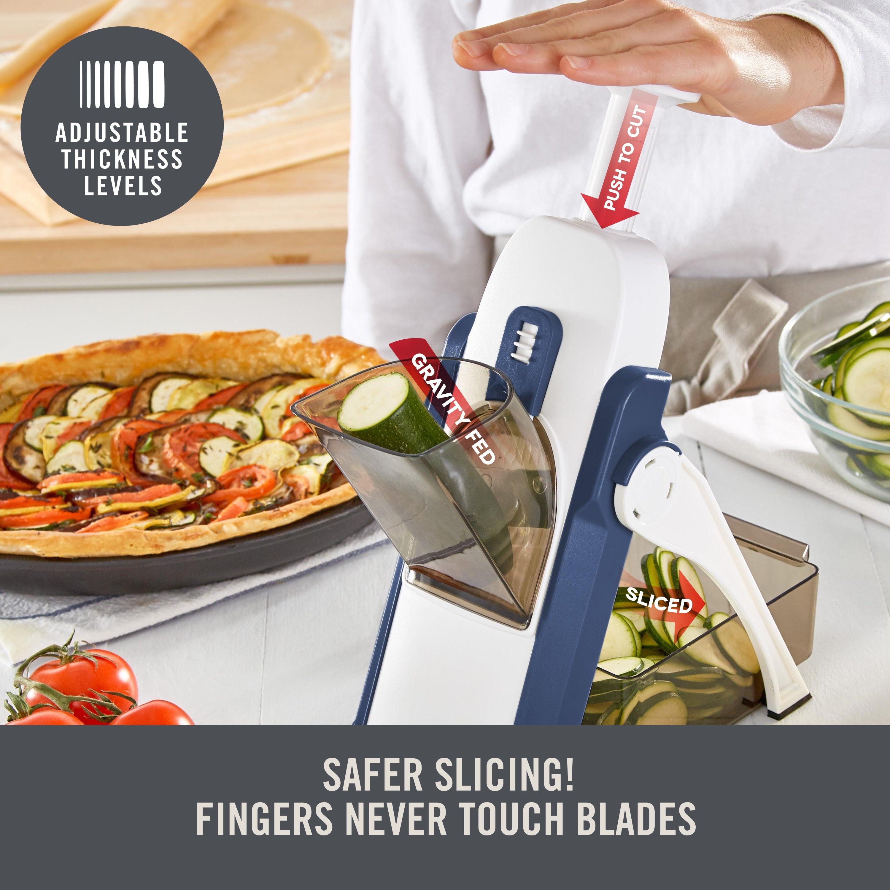 Zakarian by Dash Safe Slice® Mandoline